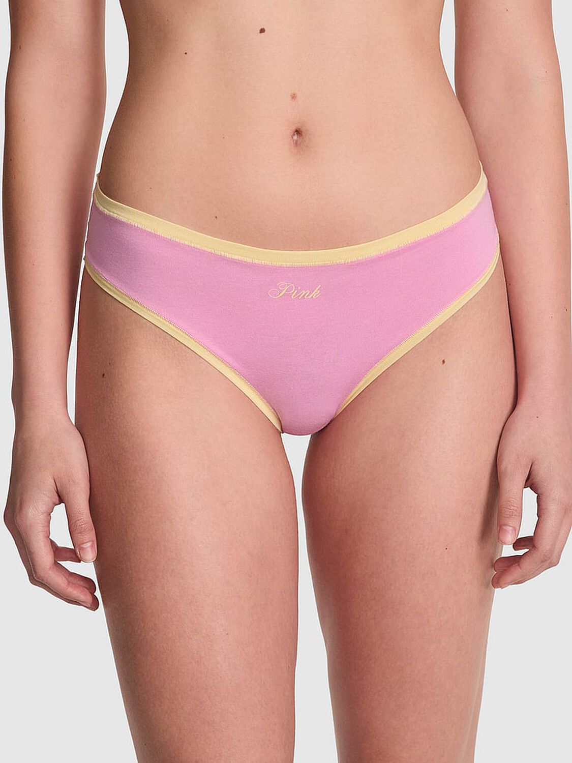 vs Pink Cotton Cheeky Panty Pink Lollipop 1 of 3 