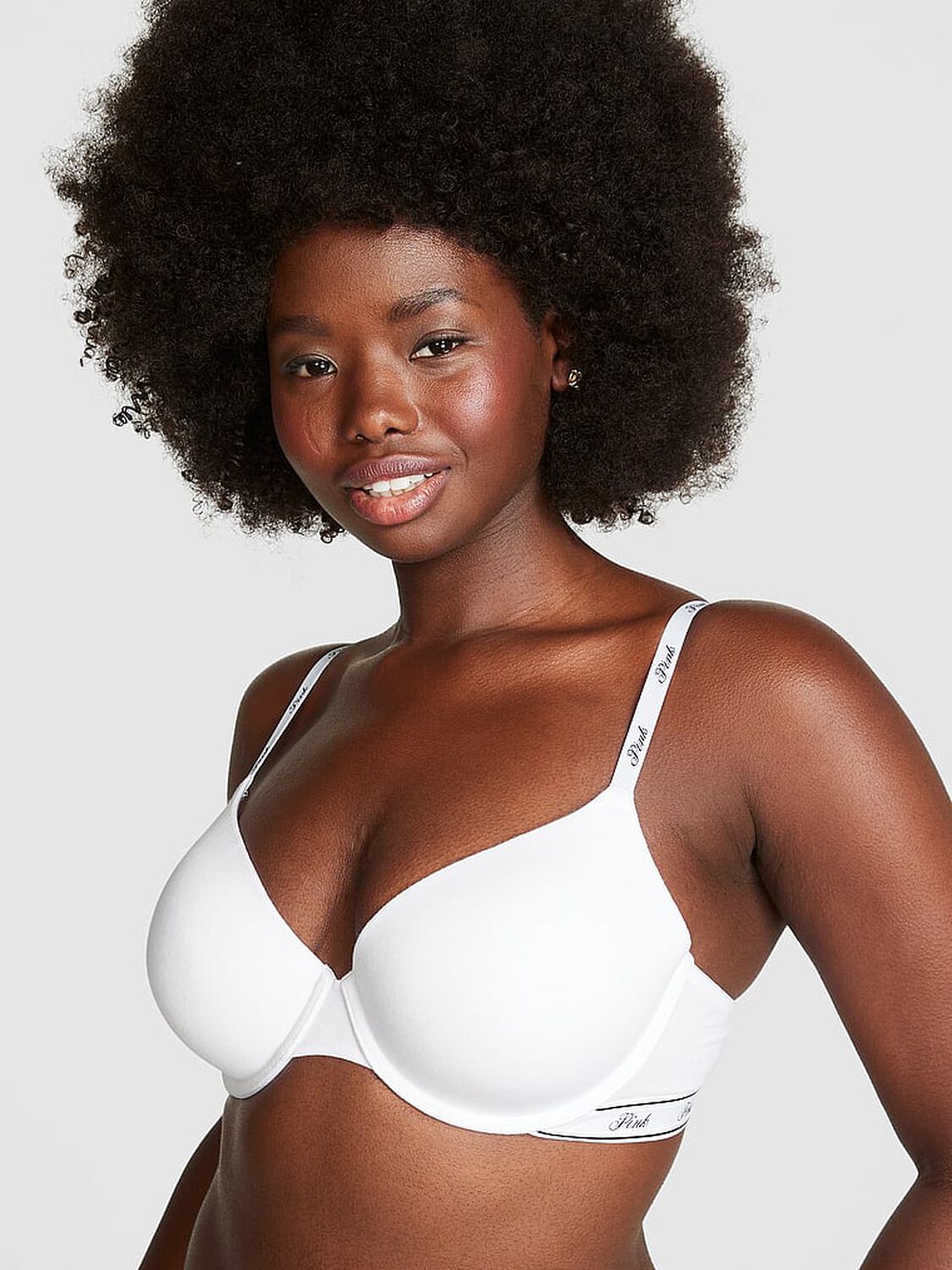 vs Pink Wear Everywhere Wear Everywhere Lightly Lined T-Shirt Bra 1 of 3 
