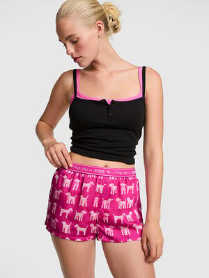 Silky Sleep Boxy Pajama Shorts
