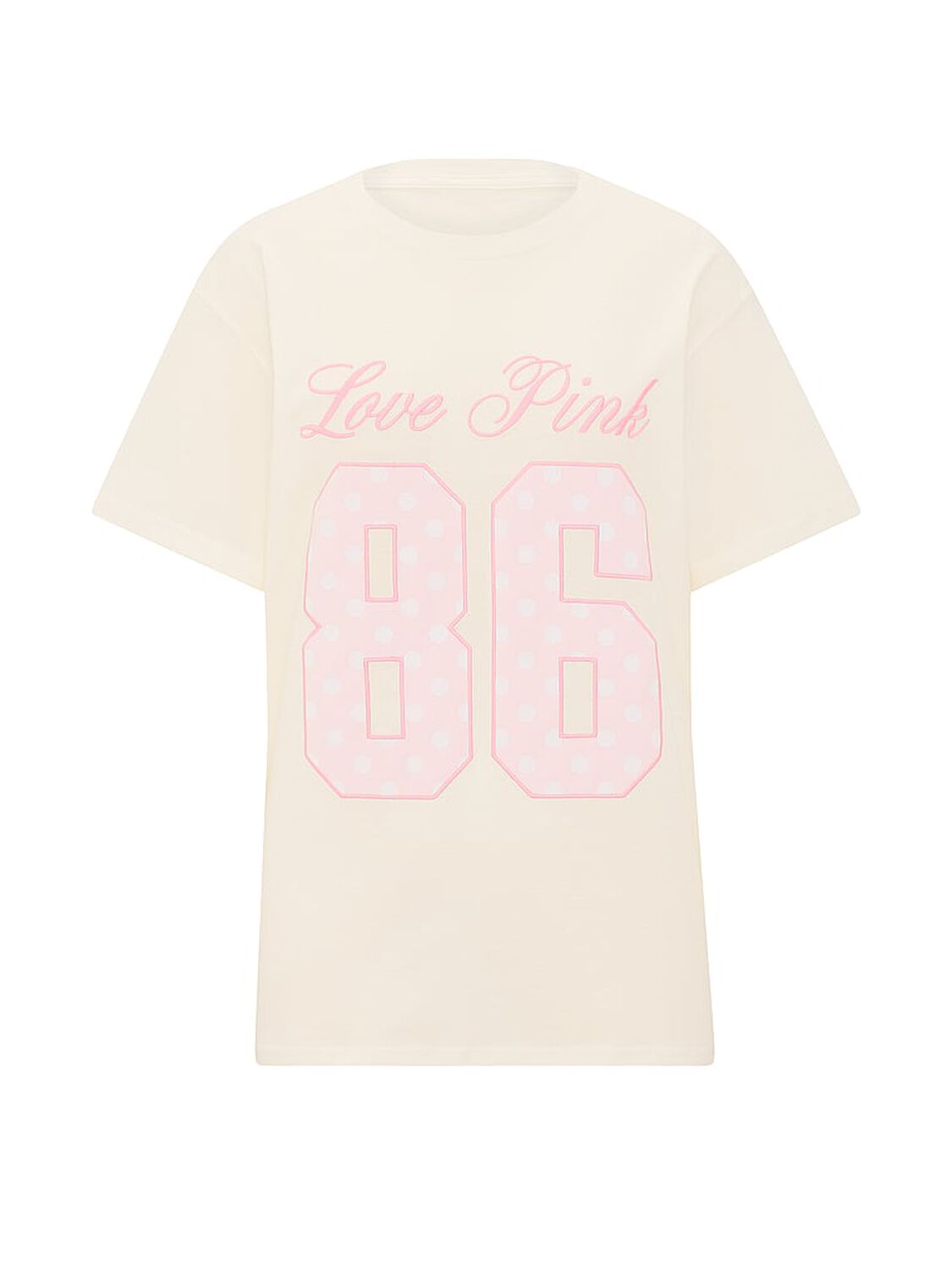 vs Pink Campus Cotton&trade; Tee Cozy White 3 of 4 