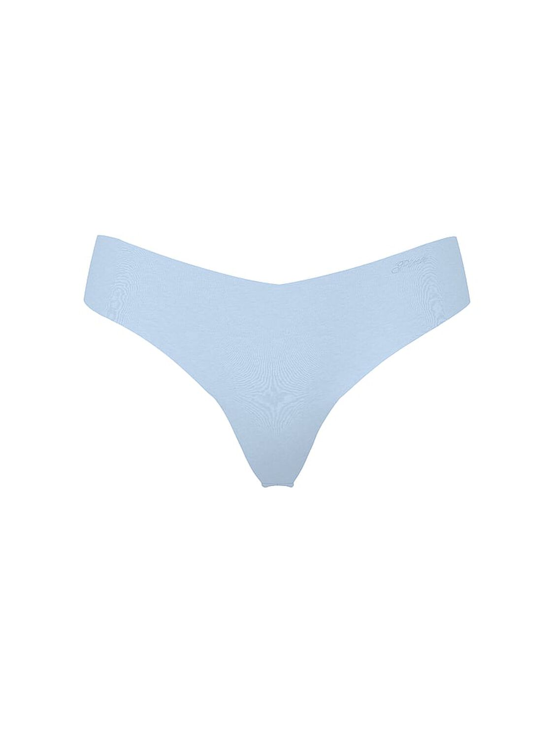 vs Pink No-Show Thong Panty Icy Blue 3 of 3 