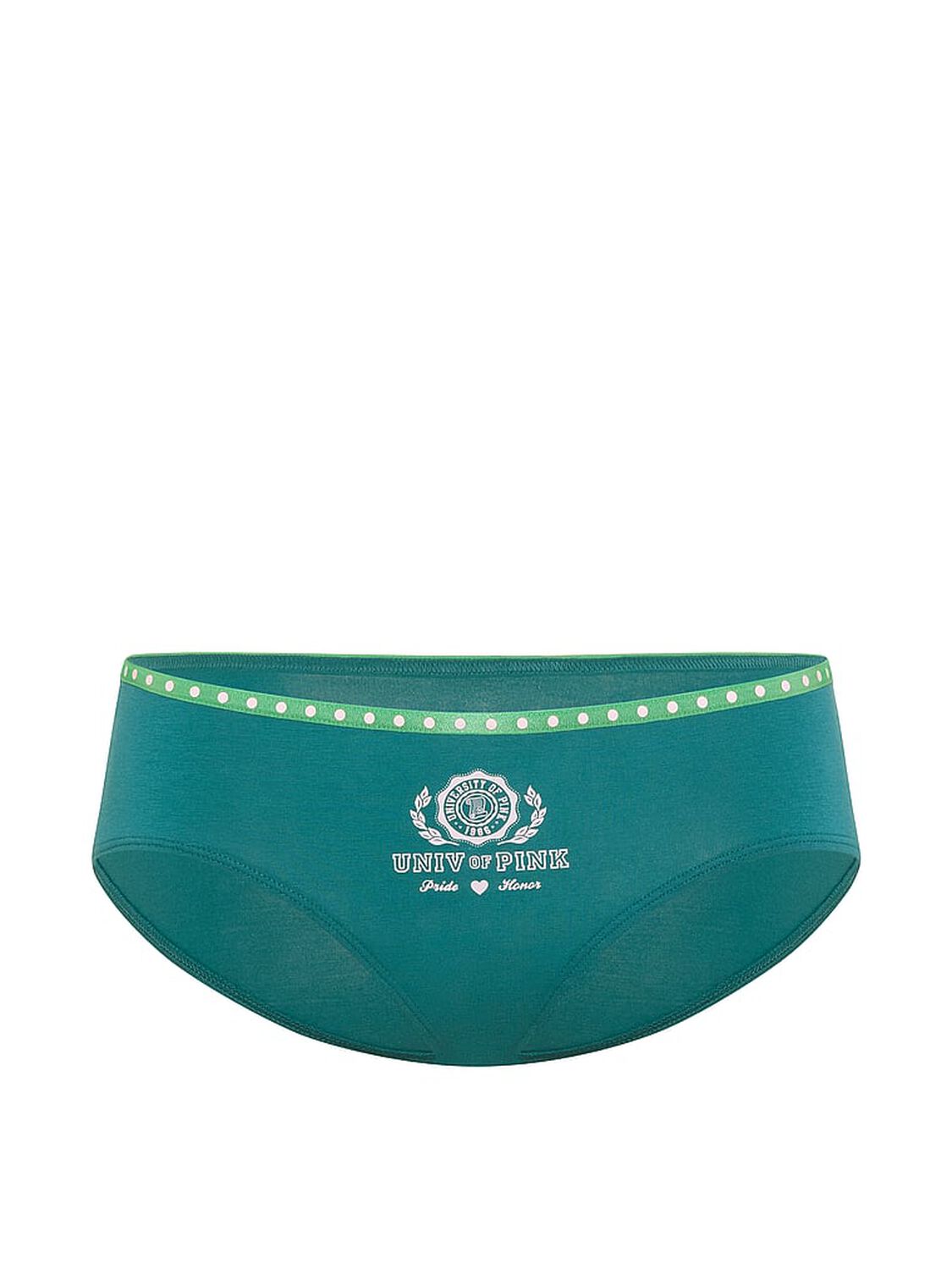 vs Pink Logo Cotton Hiphugger Panty Cool Off With Univ Of Pink Graphic 3 of 3 