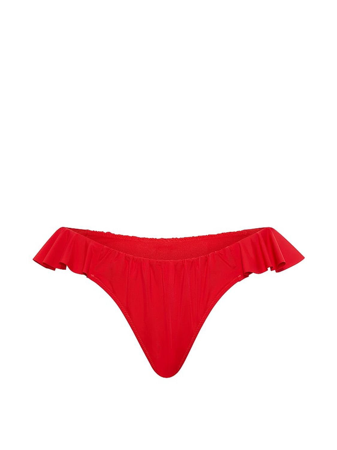 pink Swim Ruﬄe Itsy Bikini Bottom Bright Vermillion 3 of 3 