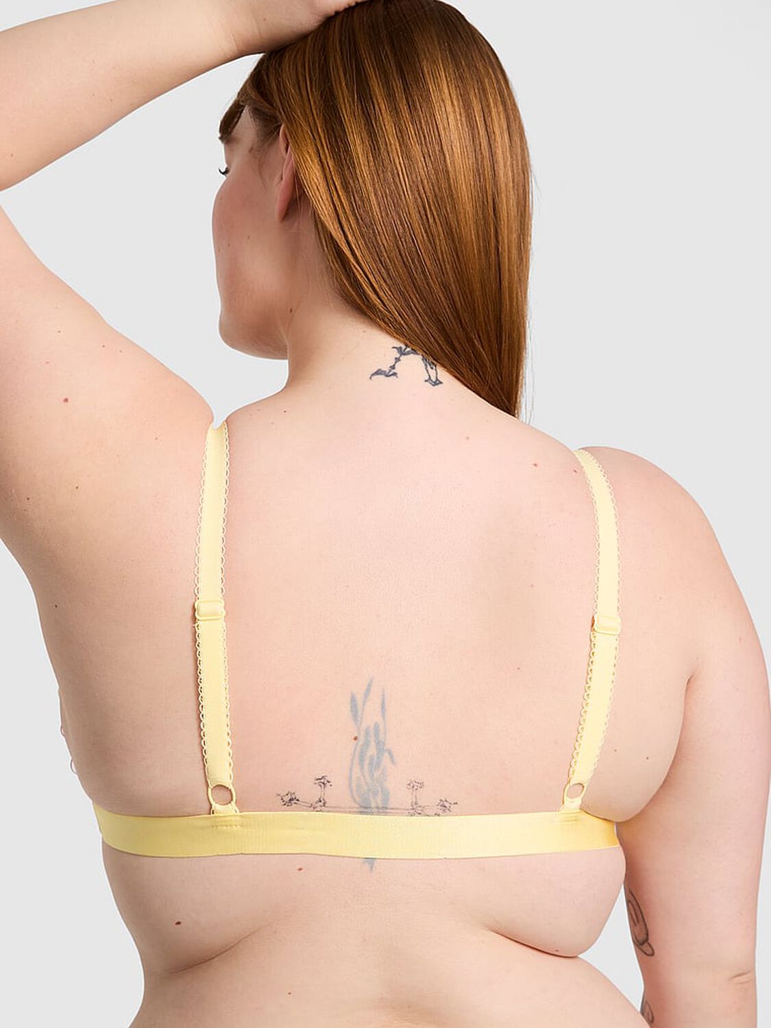 vs Pink Bralettes & Bra Tops Wink Triangle Bralette Mellow Yellow 1 of 3 