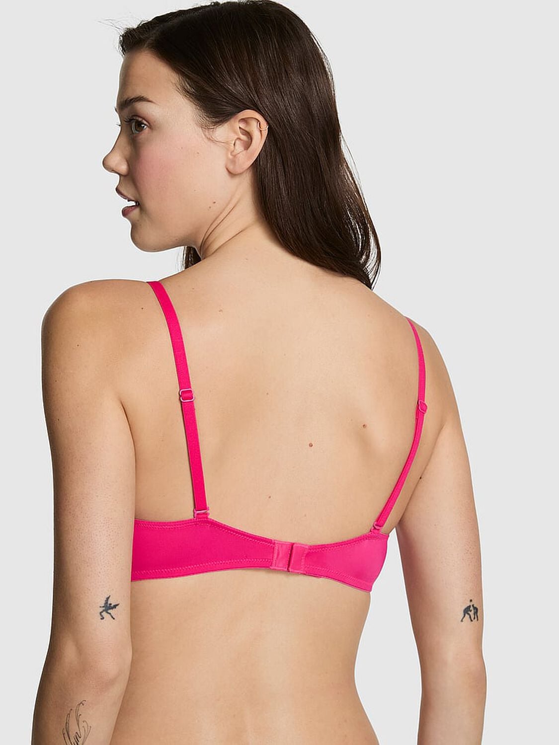 vs Pink Wear Everywhere Wear Everywhere&trade; Super Push-Up Bra Hot Stuff 2 of 3 