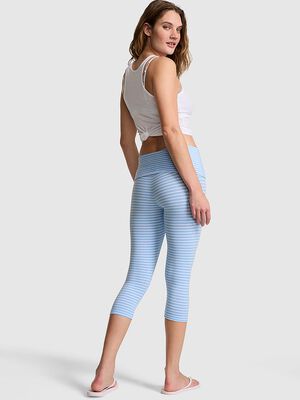 All-Day Cotton&trade; Foldover Capri Leggings