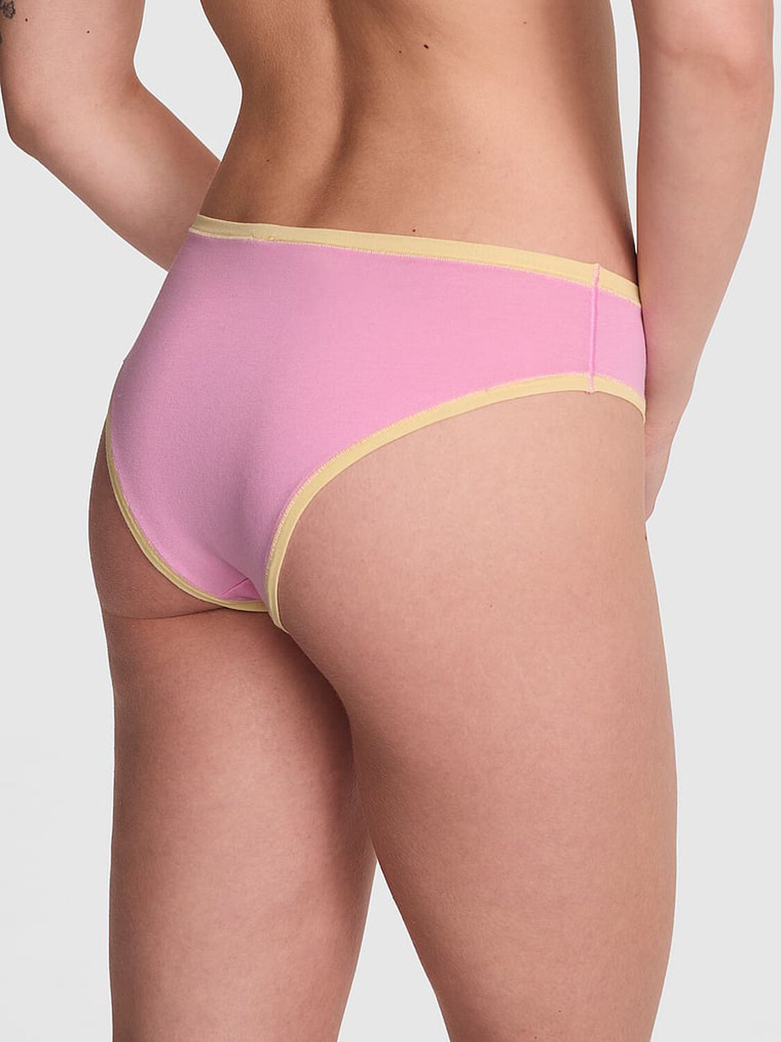 vs Pink Cotton Cheeky Panty Pink Lollipop 2 of 3 