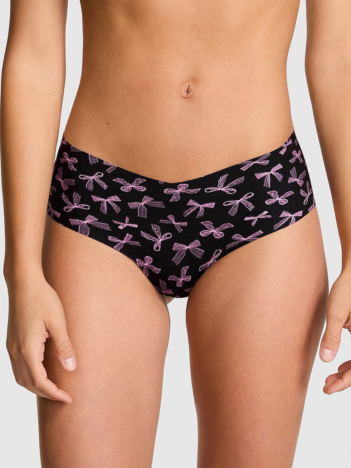 vs Pink No-Show Cheeky Panty 1 of 2 