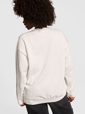 Ivy Fleece Oversized Crew Sweatshirt