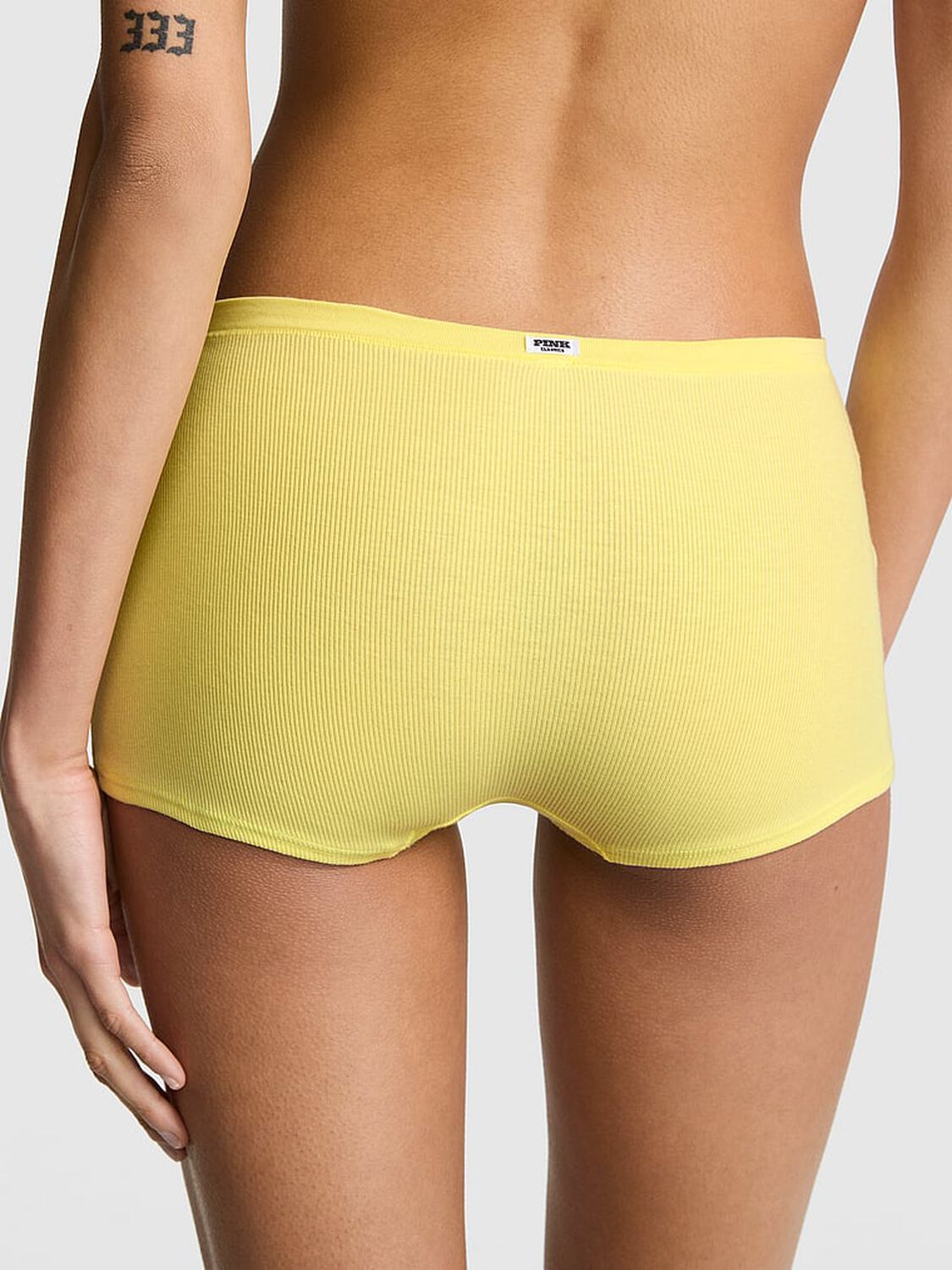 pink Pink Cotton Dorm Boyshort Panty Pineapple Ice 2 of 2 