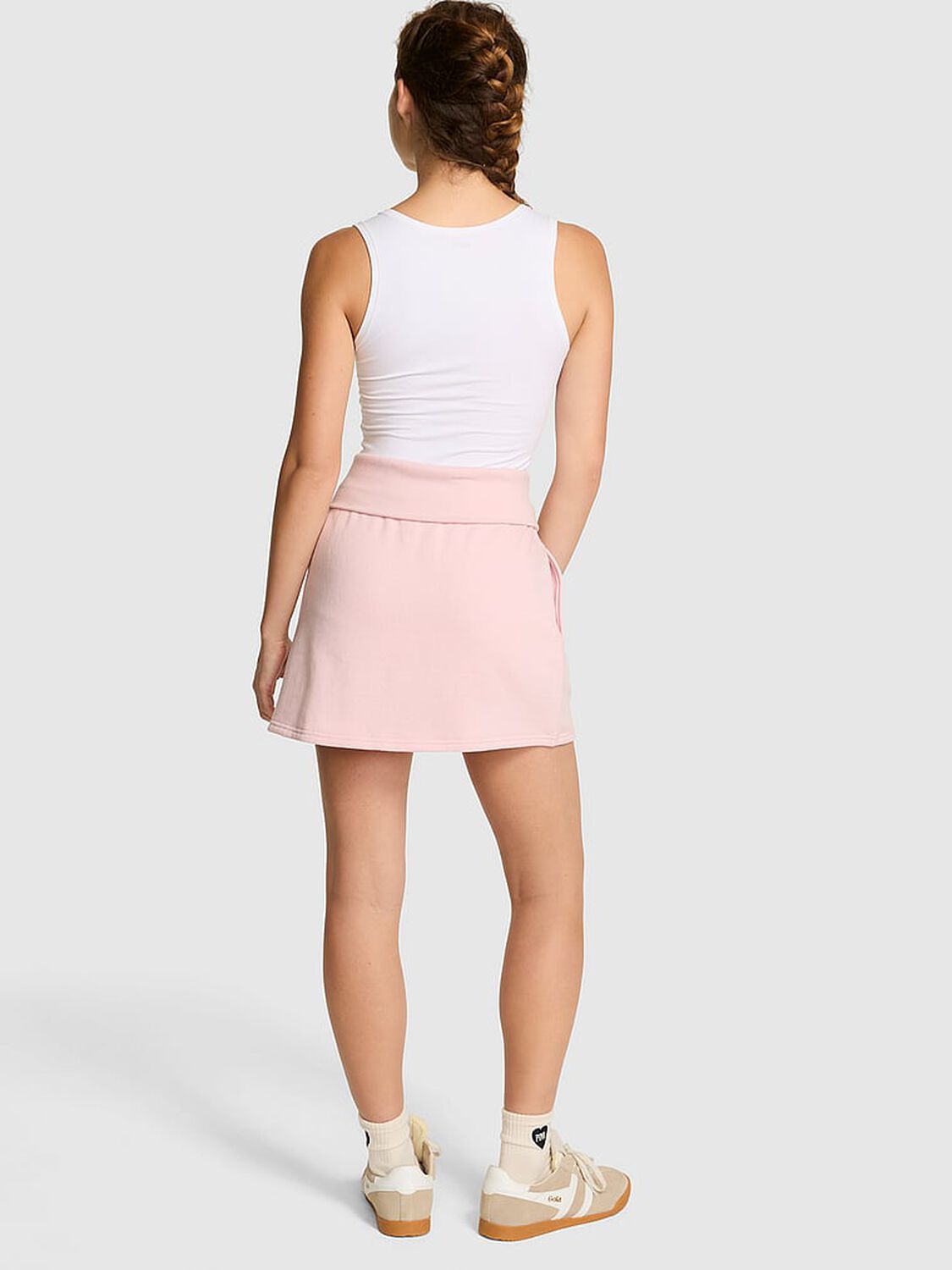 vs Pink Ivy Fleece Skort Doll House 2 of 3 