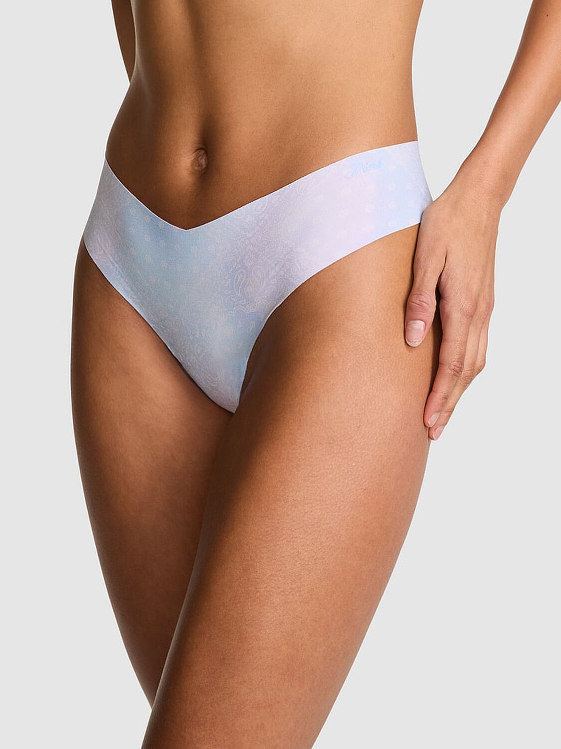 vs Pink No-Show Thong Panty 1 of 2 