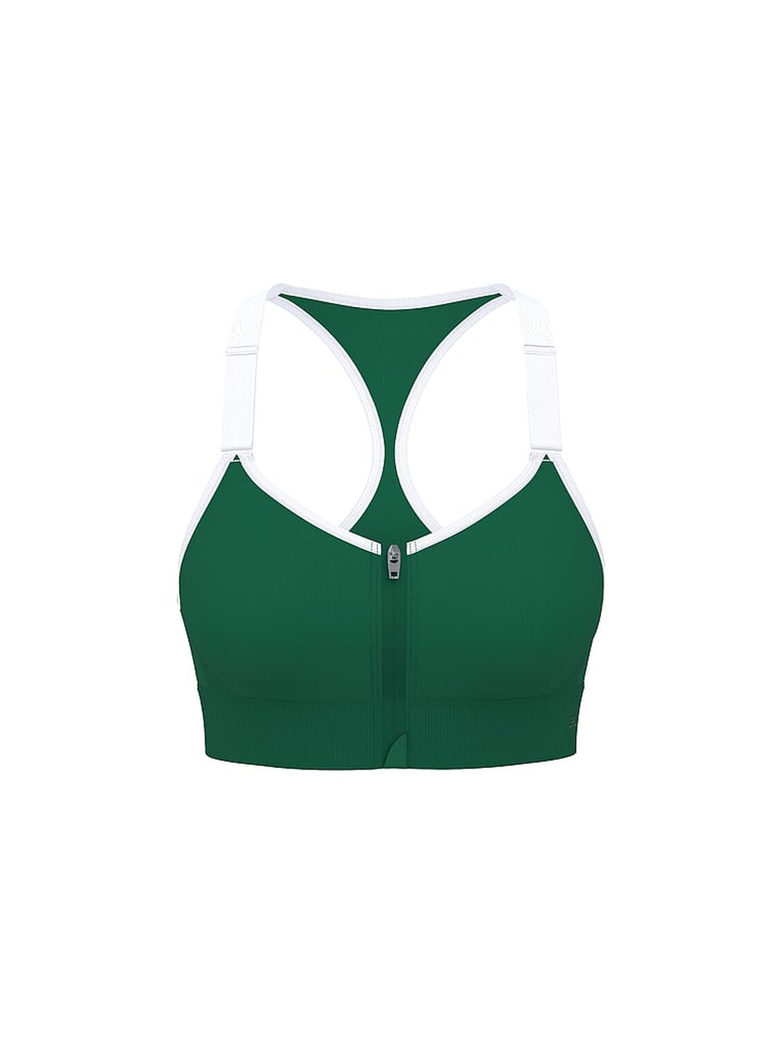 vs Pink Seamless Air Front-Close High-Support Sports Bra Jaguar Green 3 of 3 