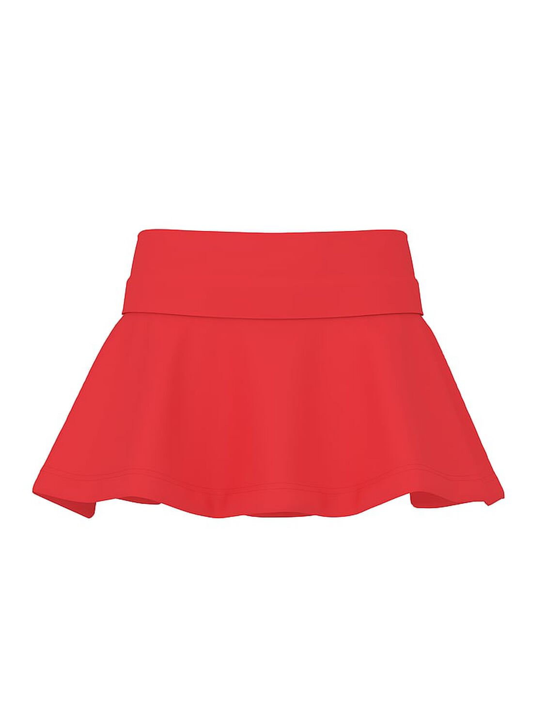 vs Pink All-Day Cotton Foldover Skort Red Pepper 1 of 2 