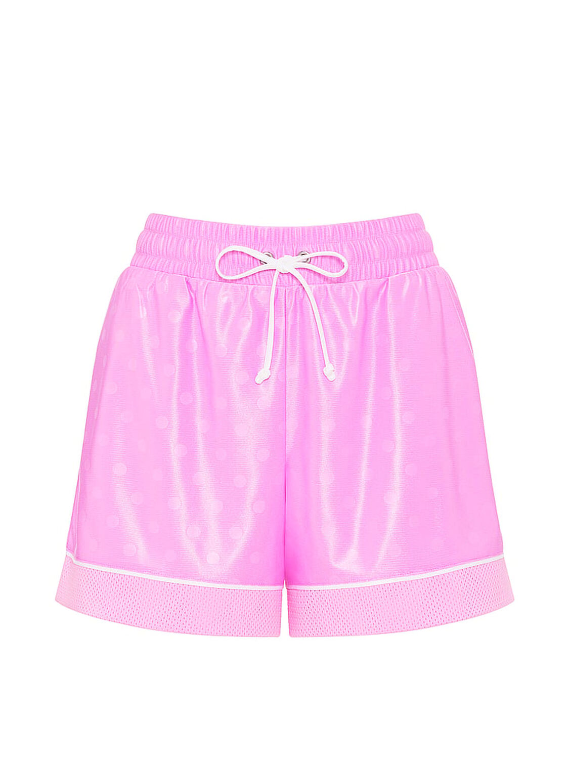 vs Pink Satin Boxy Shorts Pink Lollipop 3 of 4 