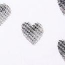 Wear Everywhere&trade; Lightly Lined Wireless Bra, White Heart Print, swatch