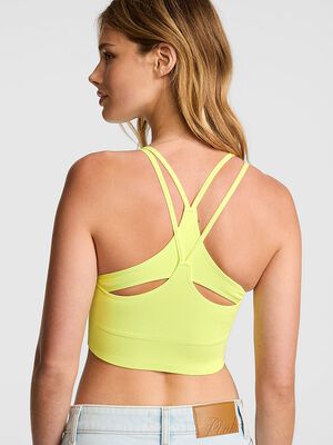 Soft Seamless Strappy Sports Bra
