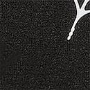 Seamless High-Leg Thong Panty, Pure Black Spider Web Graphic, swatch