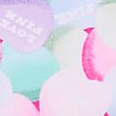 No-Show Cheeky Panty, Green Photo Real Candy Heart, swatch
