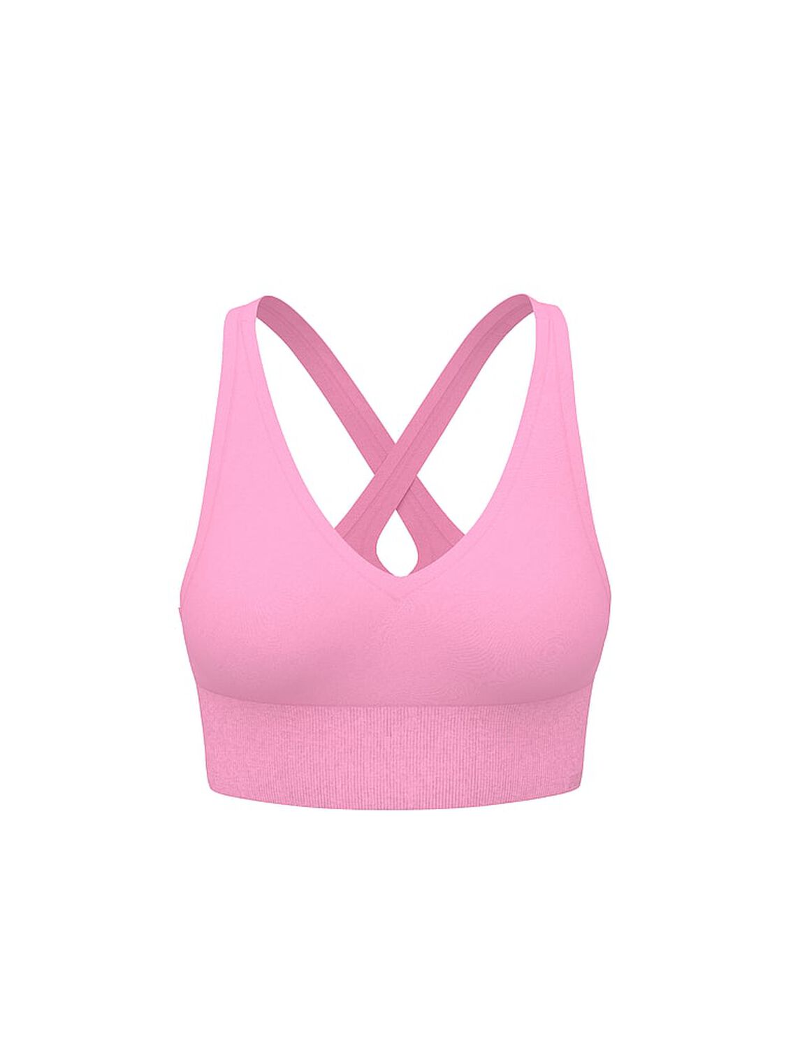 vs Pink Seamless Air Medium-Support Sports Bra Pink Lollipop 3 of 3 
