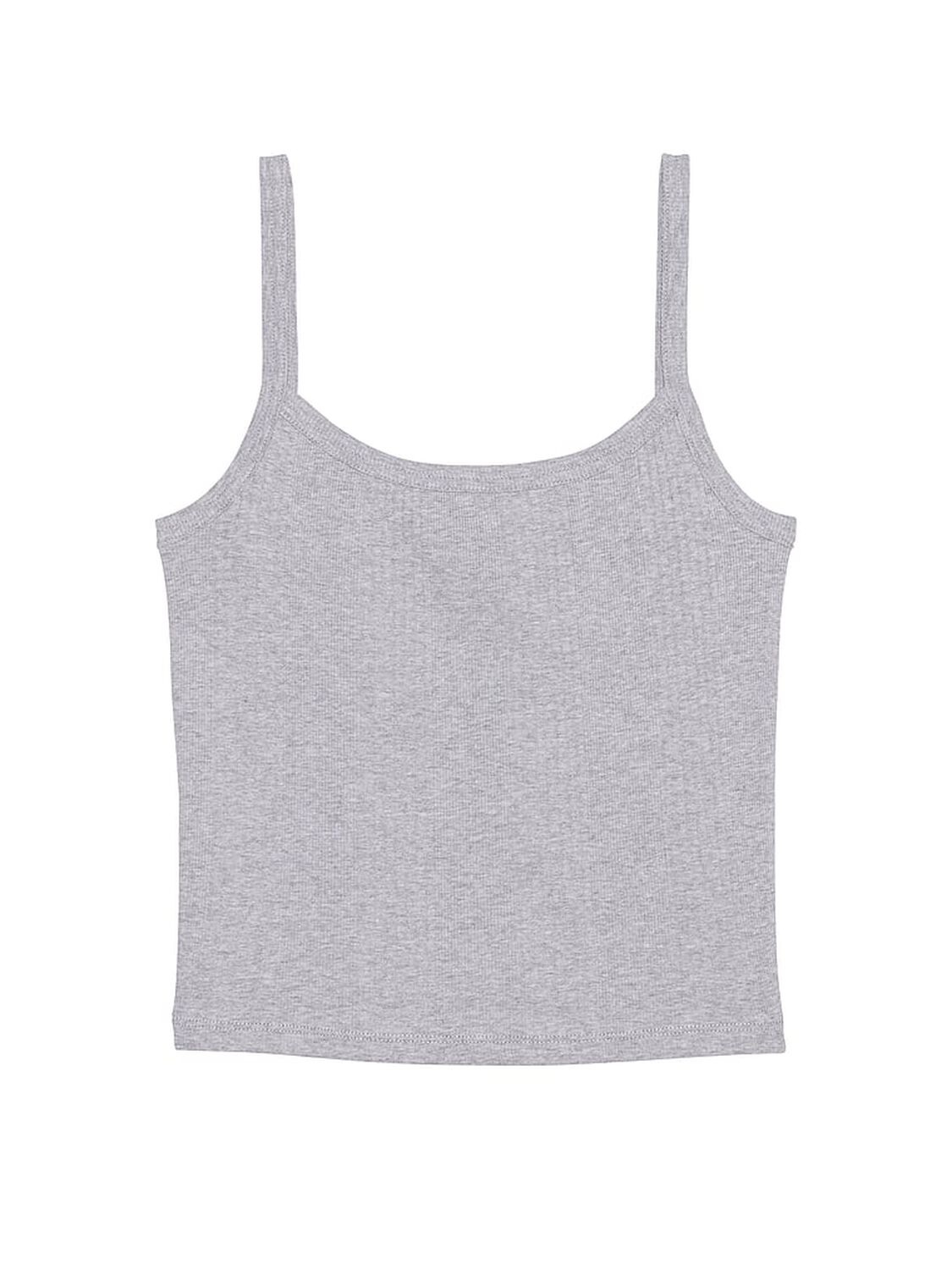 vs Pink Multi Rib Cami Medium Heather Grey 3 of 3 