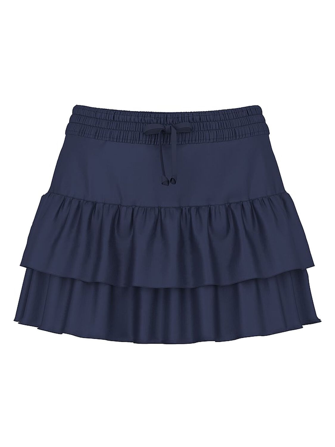 vs Pink Summer Fling Satin Ruffle Skirt Nior Navy 2 of 2 