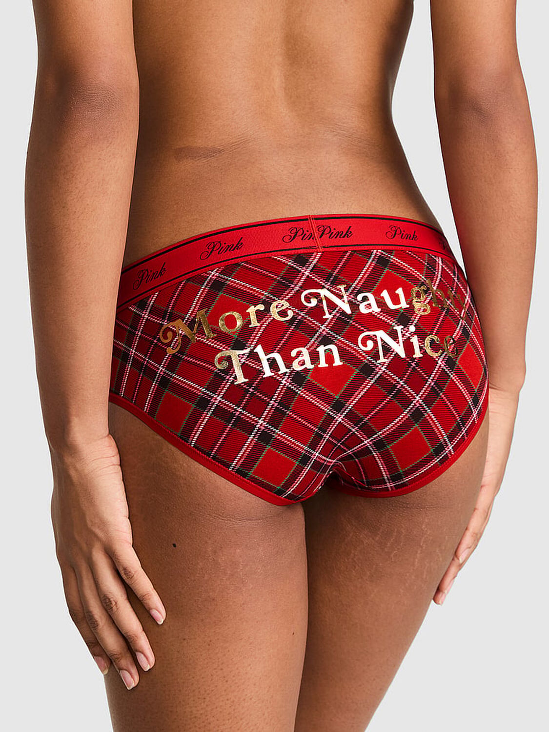vs Pink Logo Cotton Hiphugger Panty 2 of 2 