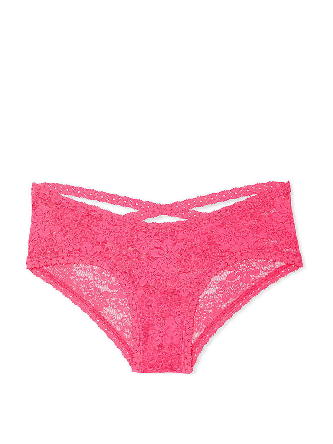 vs Pink Wink Strappy Cheeky Panty Double Bubble 3 of 3 