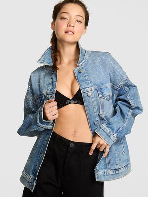 Denim by PINK Oversized Trucker Jacket