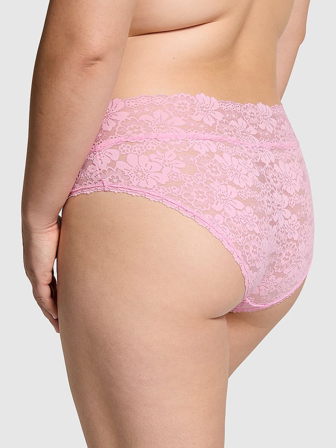 vs Pink Wink Hiphugger Panty Pure Black 2 of 3 