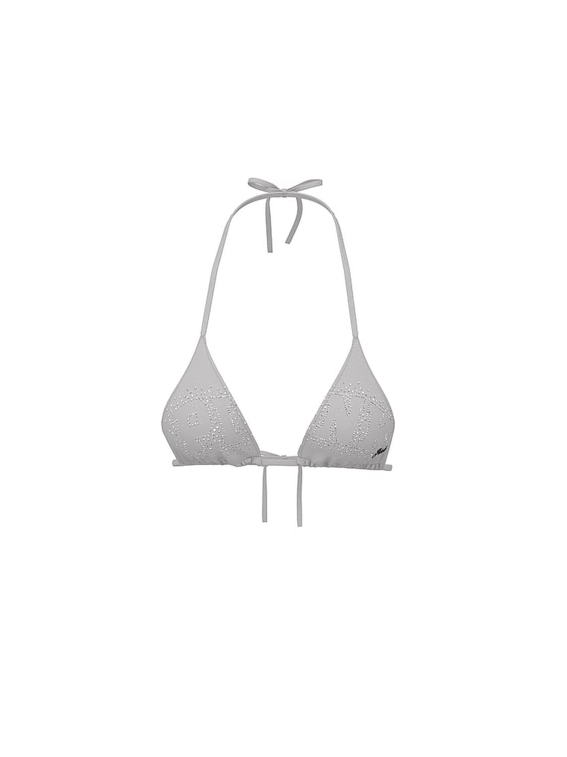 vs Pink Swim Triangle String Bikini Top Dusty Lilac 3 of 3 