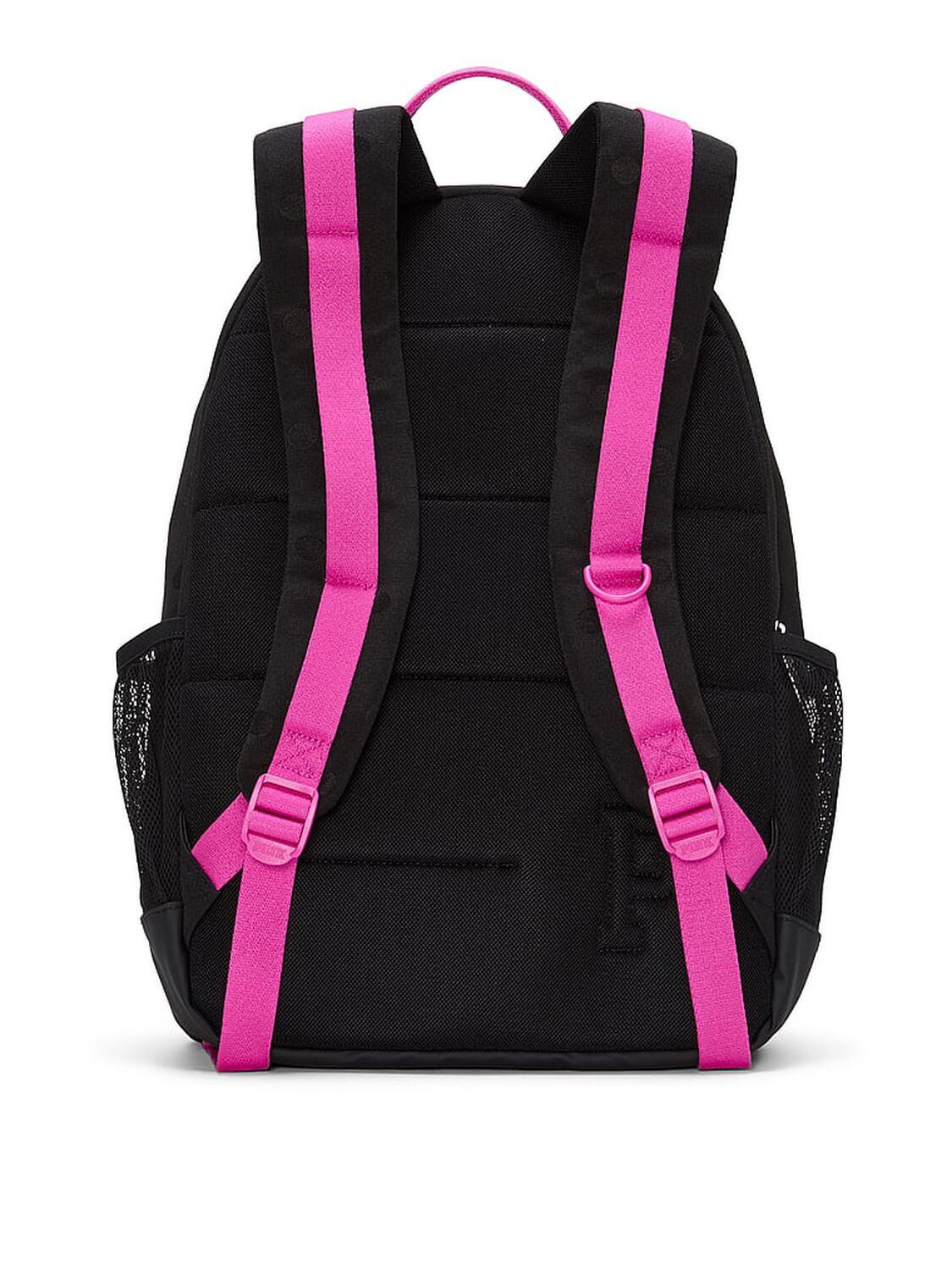 vs Pink Classic Canvas Backpack Black & Pink Fire 2 of 3 