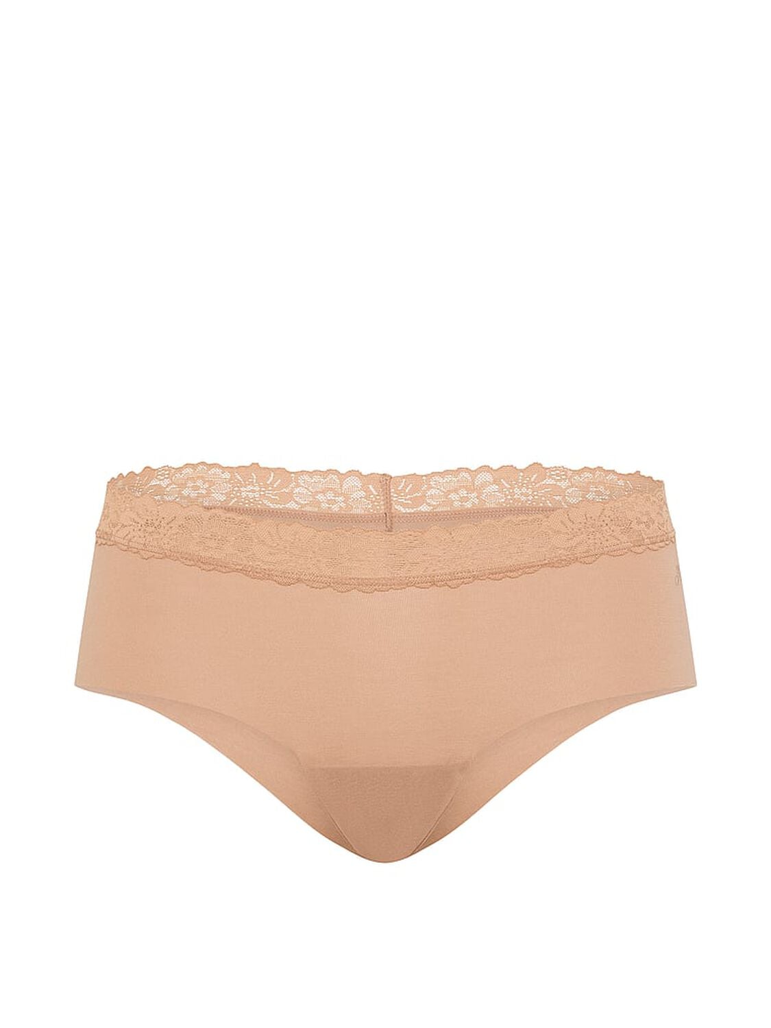vs Pink No-Show Cotton Cheeky Panty Praline 3 of 3 