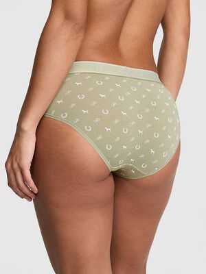 Logo Cotton Hiphugger Panty