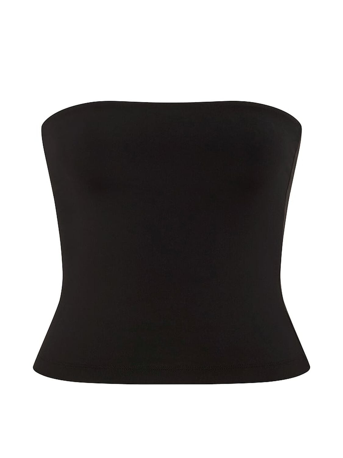 vs Pink PINK Base Stretch&trade; Tube Top Pure Black 3 of 3 