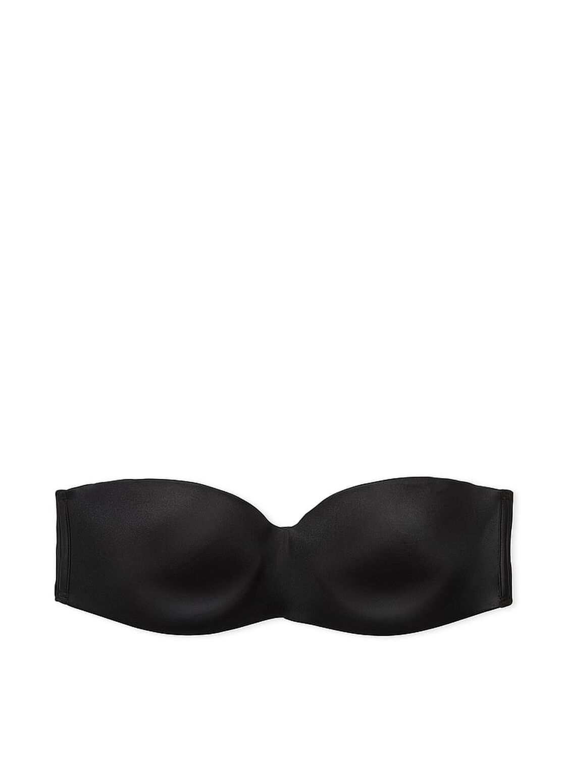 vs Pink Wear Everywhere Wear Everywhere Push-Up Strapless Bra Pure Black 3 of 3 