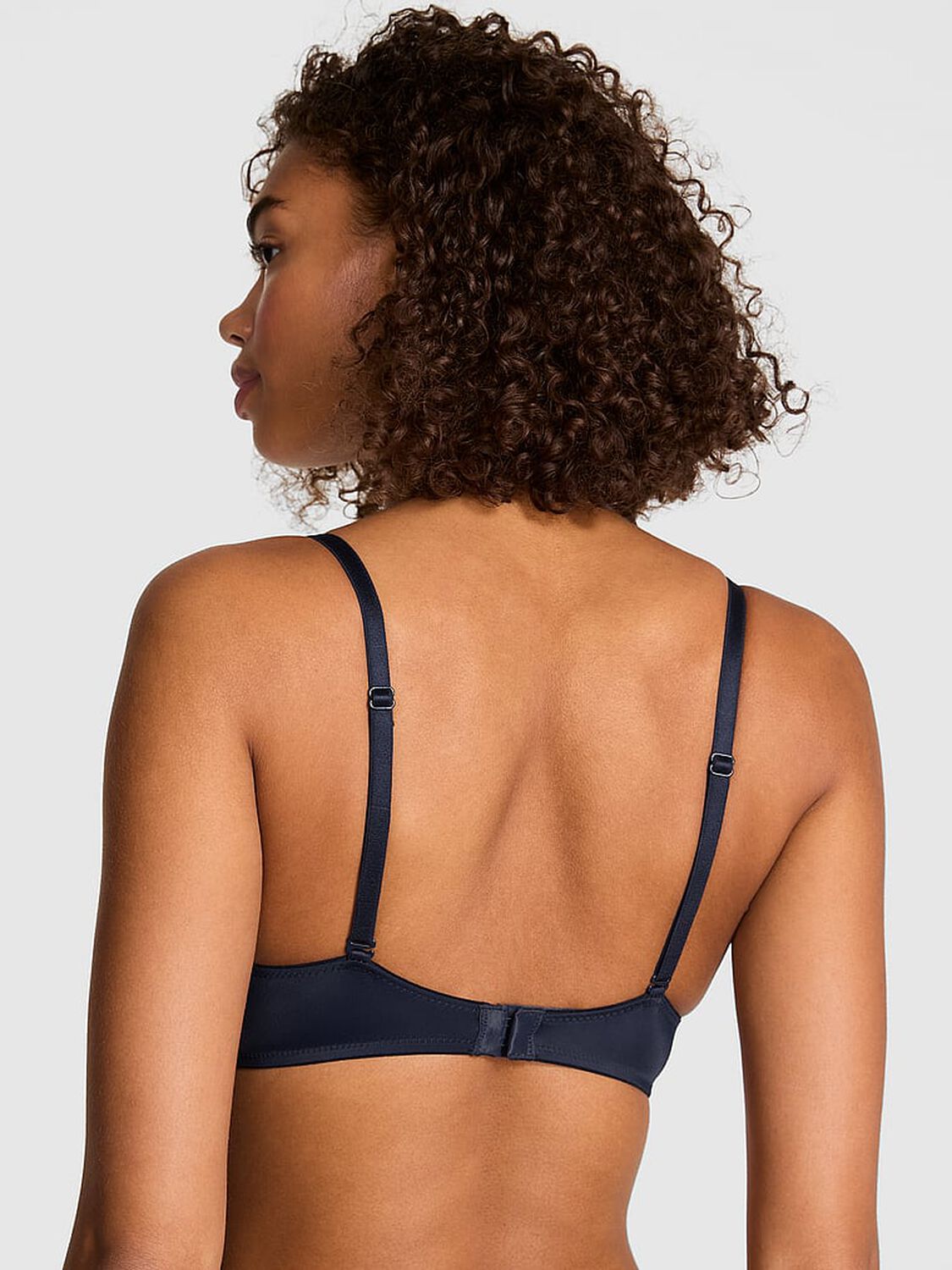 vs Pink Wear Everywhere Wear Everywhere Push-Up Bra Noir Navy 2 of 3 