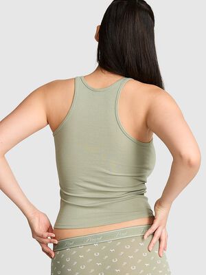 Relaxed Rib Boyfriend Tank Top