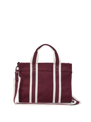 Mini Crossbody Canvas Tote Bag