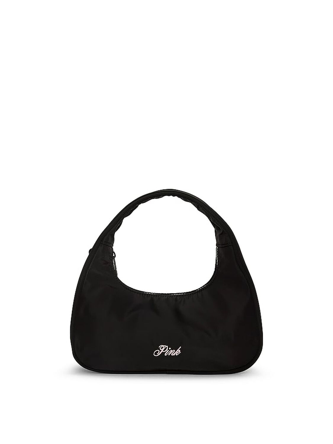 vs Pink Nylon Mini Hobo Bag Black 1 of 4 