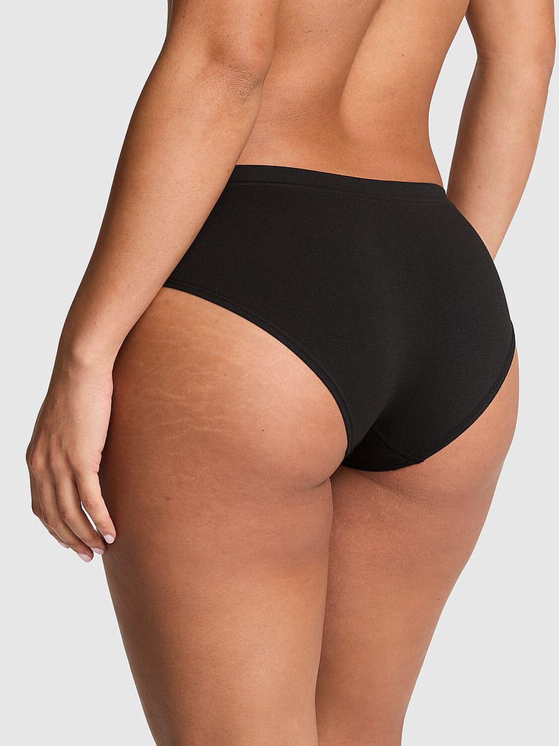 vs Pink Seamless Hiphugger Panty Black 2 of 3 