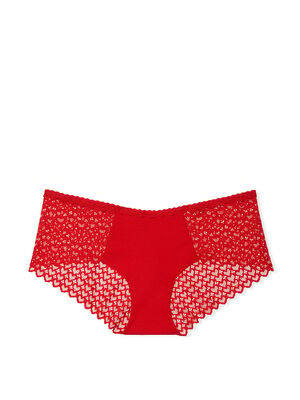 No-Show Heart Lace Hiphugger Panty