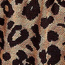 PINK Wink&trade; Ruﬄe Cheeky Panty, Caramel Leopard, swatch