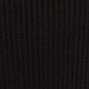 All-Day Soft Rib Corset Tank Top, Pure Black, swatch