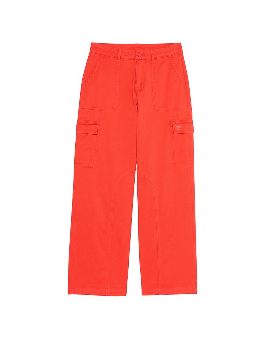 vs Pink Utility Cargo Pants Hot Orange 3 of 4 