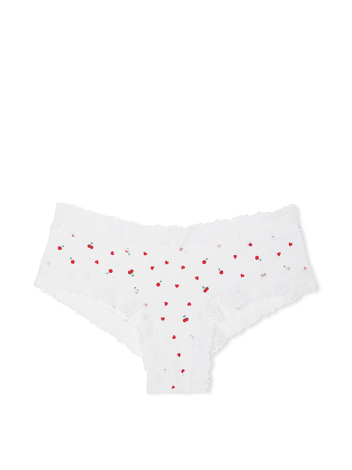 vs Pink Wink Lace-Trim Cheeky Panty 3 of 3 