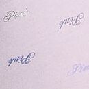 Logo Cotton Boyshort Panty, Purple Whisper Script Pink Print, swatch