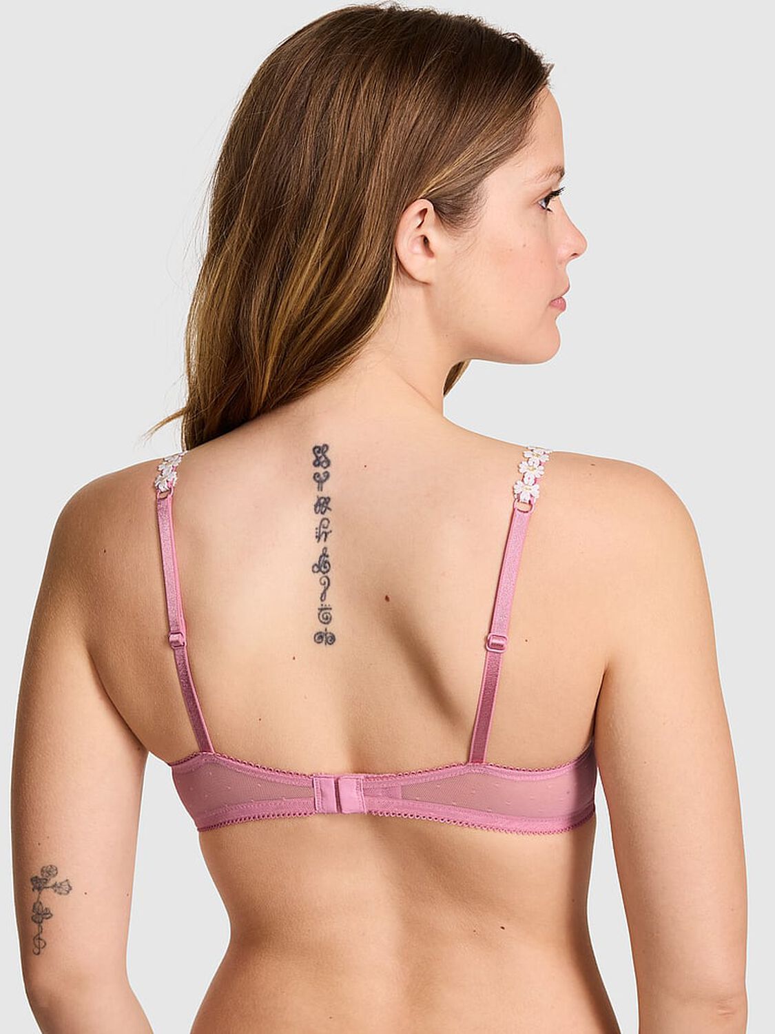 vs Pink Wink Wink Lightly Lined Balconette Bra Cashmere Rose 2 of 2 