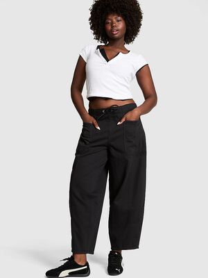 Take It Easy Pull-On Barrel Pants