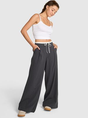 On-the-Go Low-Rise Trouser Pants